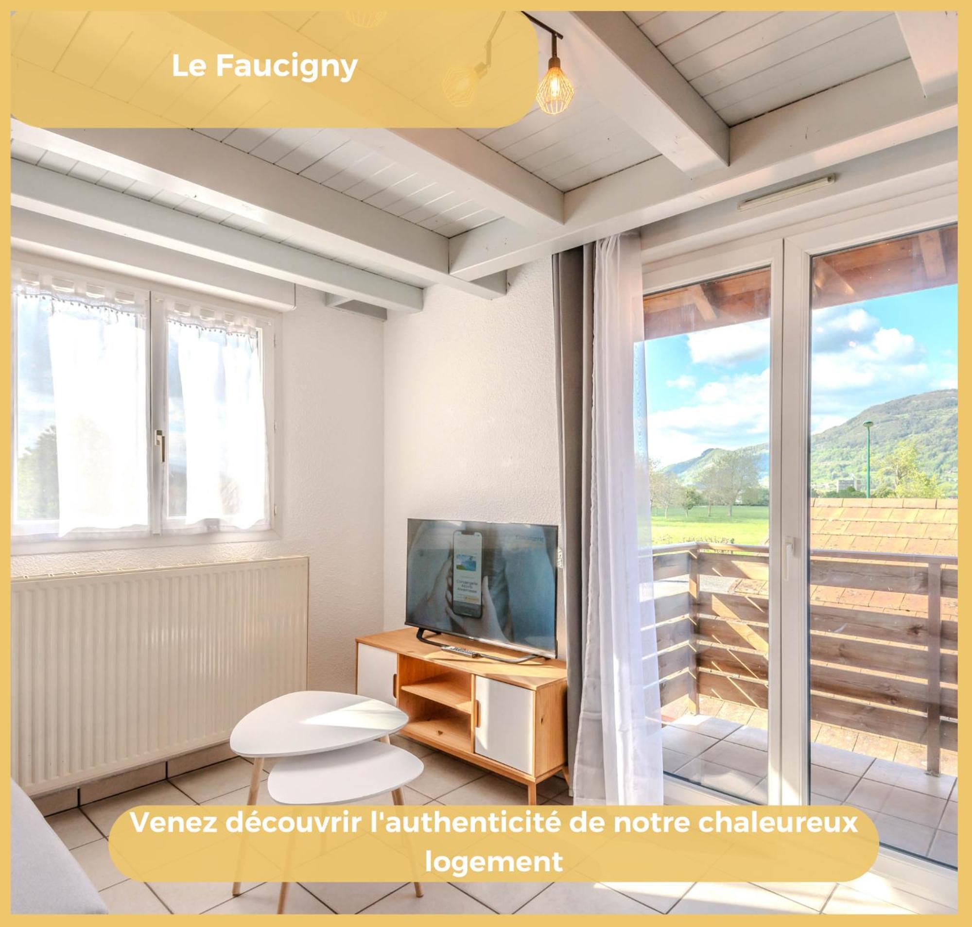 Le Faucigny Apartment Saint-Pierre-en-Faucigny ภายนอก รูปภาพ